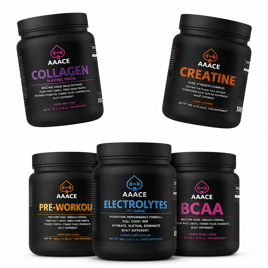 Bundle 4 - Pre-workout + Creatine + Electrolytes + BCAA / EAA + Collagen