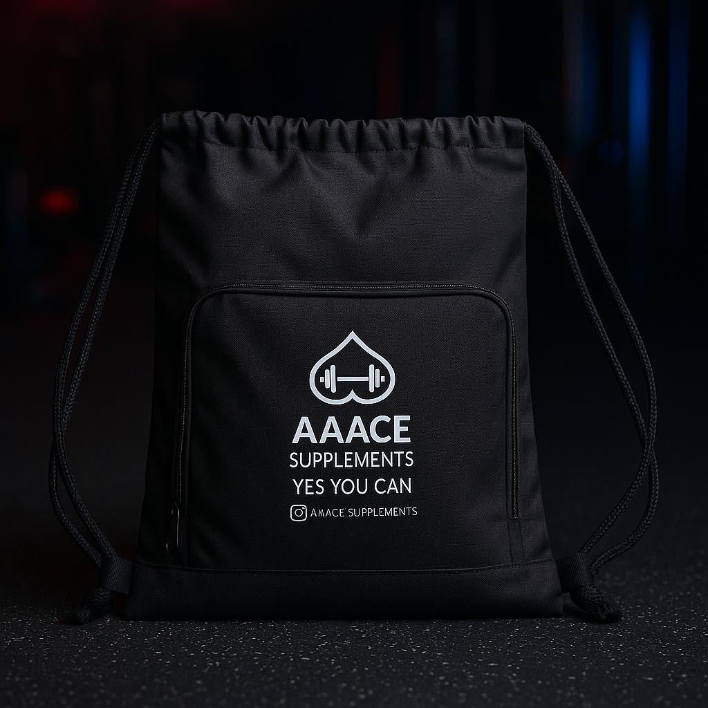 AAACE DRAWSTRING GYM BAG